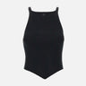 "Signature point rib knit" VESMTO042FI0001 BLACK COURREGES 