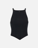 "Signature point rib knit" VESMTO042FI0001 BLACK COURREGES 