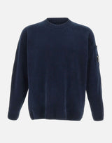 Maglia in ciniglia di cotone 20CMKN117A 005687G889 C.P. COMPANY 