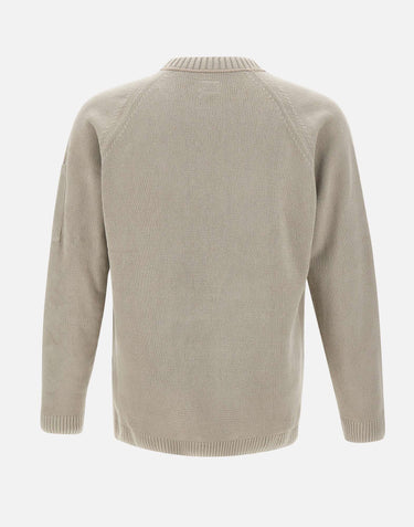 Maglia in ciniglia di cotone 20CMKN117A 005687G904 C.P. COMPANY 