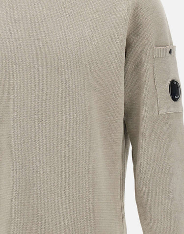 Maglia in ciniglia di cotone 20CMKN117A 005687G904 C.P. COMPANY 