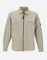 Giacca in gabardine con zip 20CMOS705A 110143G904 C.P. COMPANY 