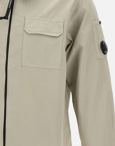Giacca in gabardine con zip 20CMOS705A 110143G904 C.P. COMPANY 
