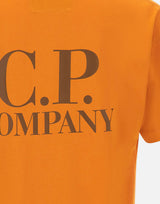 T-shirt in cotone 20CMTS086A 005100W436 C.P. COMPANY 
