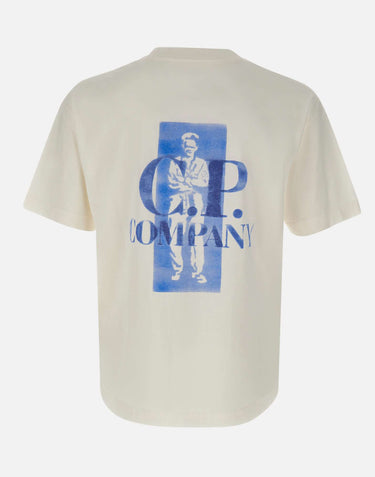 T-shirt in jersey 30/1 20CMTS143A 110579W103 C.P. COMPANY 