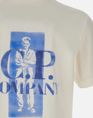 T-shirt in jersey 30/1 20CMTS143A 110579W103 C.P. COMPANY 