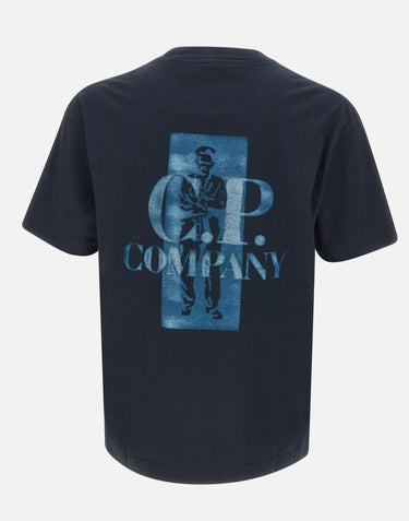 T-shirt in jersey 30/1 20CMTS143A 110579W888 C.P. COMPANY 
