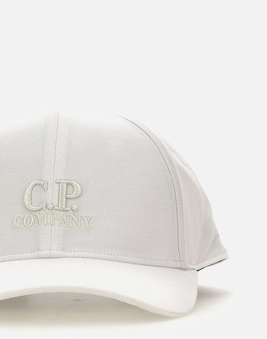 Cappello da baseball in gabardine RCCMAC750A 006288A103 C.P. COMPANY 