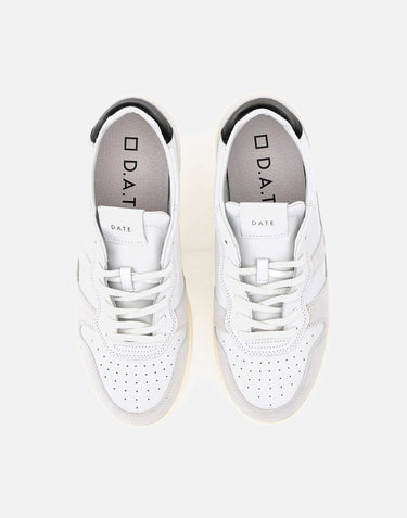 D.A.T.E. Sneakers "Court 2.0 Basic" WHITE Uomo 