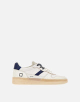 D.A.T.E. Sneakers "Court 2.0 Natural" WHITE Uomo 