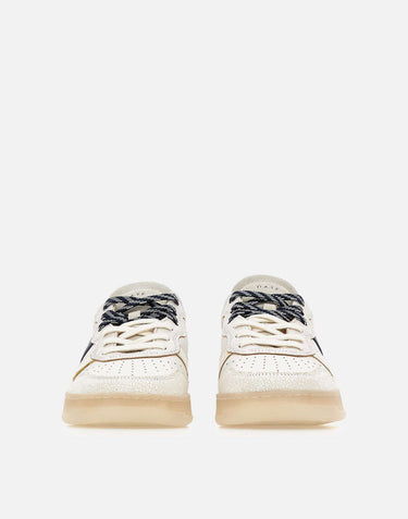 D.A.T.E. Sneakers "Court 2.0 Natural" WHITE Uomo 
