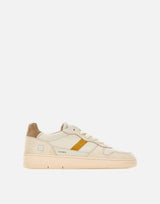 D.A.T.E. Sneakers "Court 2.0 Vintage" WHITE Uomo 