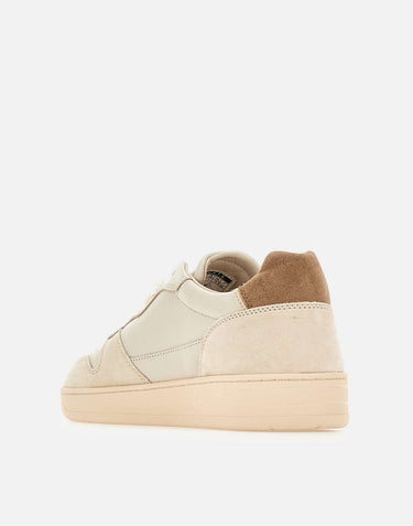 D.A.T.E. Sneakers "Court 2.0 Vintage" WHITE Uomo 
