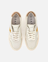 D.A.T.E. Sneakers "Court 2.0 Vintage" WHITE Uomo 