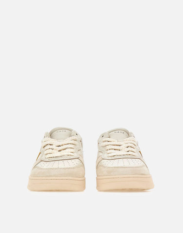 D.A.T.E. Sneakers "Court 2.0 Vintage" WHITE Uomo 