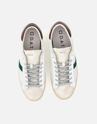 D.A.T.E. Sneakers "Hill Low Argegno" WHITE Uomo 