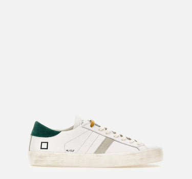 D.A.T.E. Sneakers "Hill Low Calf" WHITE Uomo 