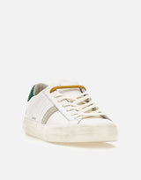 D.A.T.E. Sneakers "Hill Low Calf" WHITE Uomo 
