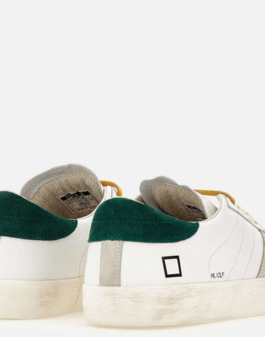 D.A.T.E. Sneakers "Hill Low Calf" WHITE Uomo 