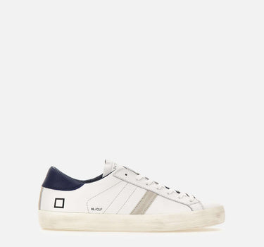 D.A.T.E. Sneakers "Hill Low Calf" WHITE Uomo 