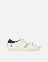 D.A.T.E. Sneakers "Hill Low Calf" WHITE Uomo 