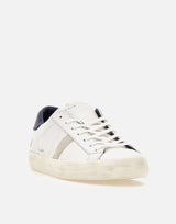 D.A.T.E. Sneakers "Hill Low Calf" WHITE Uomo 