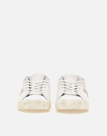 D.A.T.E. Sneakers "Hill Low Calf" WHITE Uomo 