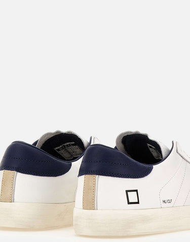 D.A.T.E. Sneakers "Hill Low Calf" WHITE Uomo 