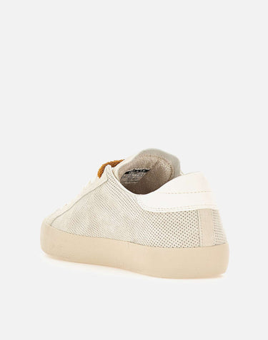 D.A.T.E. Sneakers "Hill Low Perforated" WHITE Uomo 