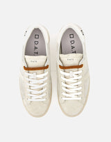 D.A.T.E. Sneakers "Hill Low Perforated" WHITE Uomo 
