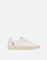 D.A.T.E. Sneakers "Levante Calf" WHITE Uomo 