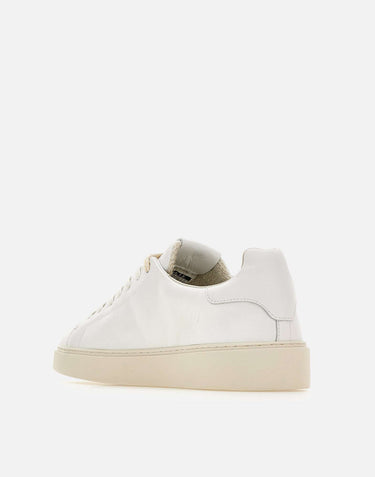 D.A.T.E. Sneakers "Levante Calf" WHITE Uomo 