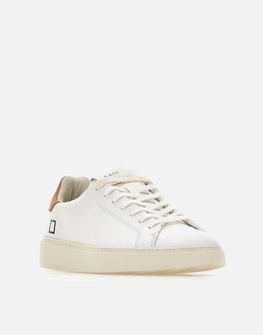 D.A.T.E. Sneakers "Levante Calf" WHITE Uomo 