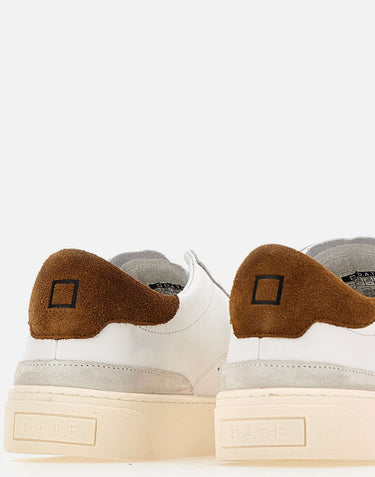 D.A.T.E. Sneakers "Sonica Calf" WHITE Uomo 