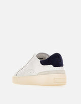 D.A.T.E. Sneakers "Sonica Calf" WHITE Uomo 