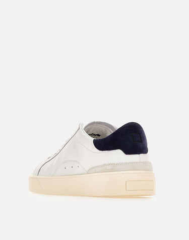 D.A.T.E. Sneakers "Sonica Calf" WHITE Uomo 