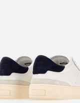 D.A.T.E. Sneakers "Sonica Calf" WHITE Uomo 