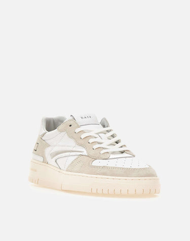 D.A.T.E. Sneakers "Torneo Pure Basic" WHITE Uomo 