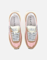 D.A.T.E. Sneakers "Athleta Nylon" Pink Donna 