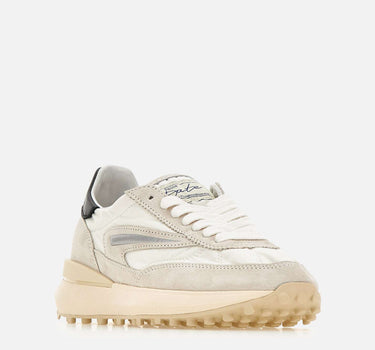 D.A.T.E. Sneakers "Athleta Nylon" WHITE Donna 