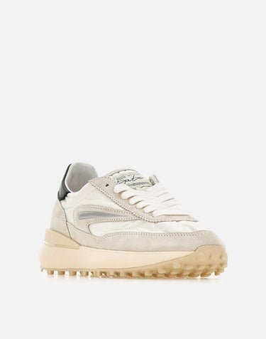 D.A.T.E. Sneakers "Athleta Nylon" WHITE Donna 