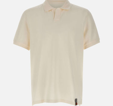 DEKKER Polo "Tender" WHITE Uomo 
