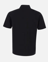 DELLA CIANA CASHMERE Camicia in maglia di cotone superior BLACK Uomo 