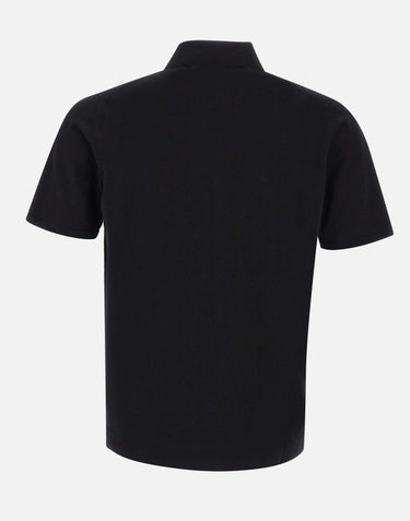 DELLA CIANA CASHMERE Camicia in maglia di cotone superior BLACK Uomo 