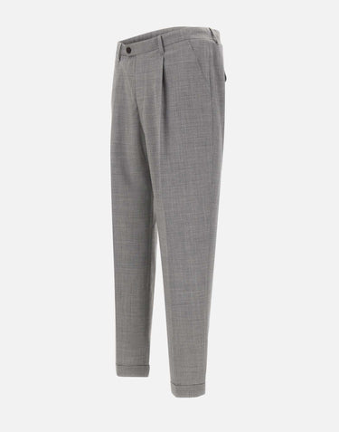 Pantaloni in misto lana DVR44CW2007 0223 DEVORE 