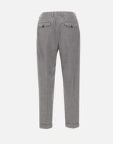 Pantaloni in misto lana DVR44CW2007 0223 DEVORE 