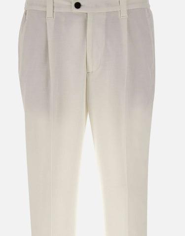 Pantaloni in misto cotone DVR47CM6056 0106 DEVORE 