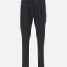 Pantaloni in cotone e seta DVR33FR022 TC001 DEVORE 