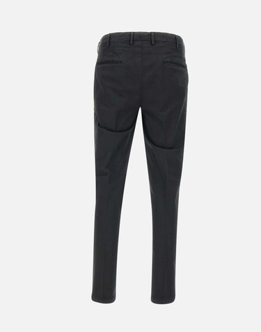 Pantaloni in cotone e seta DVR33FR022 TC001 DEVORE 