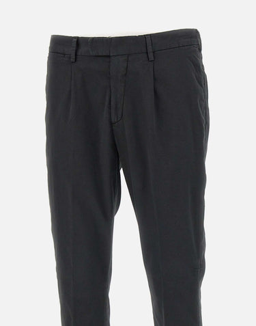 Pantaloni in cotone e seta DVR33FR022 TC001 DEVORE 